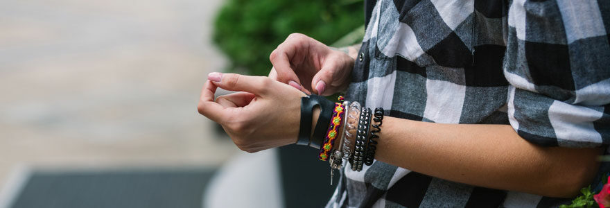 Le bracelet en cuir homme